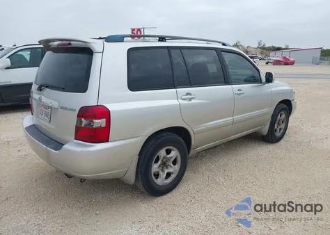 2005 Toyota Highlander V6 from USA, damaged, VIN JTEDP21A150086695